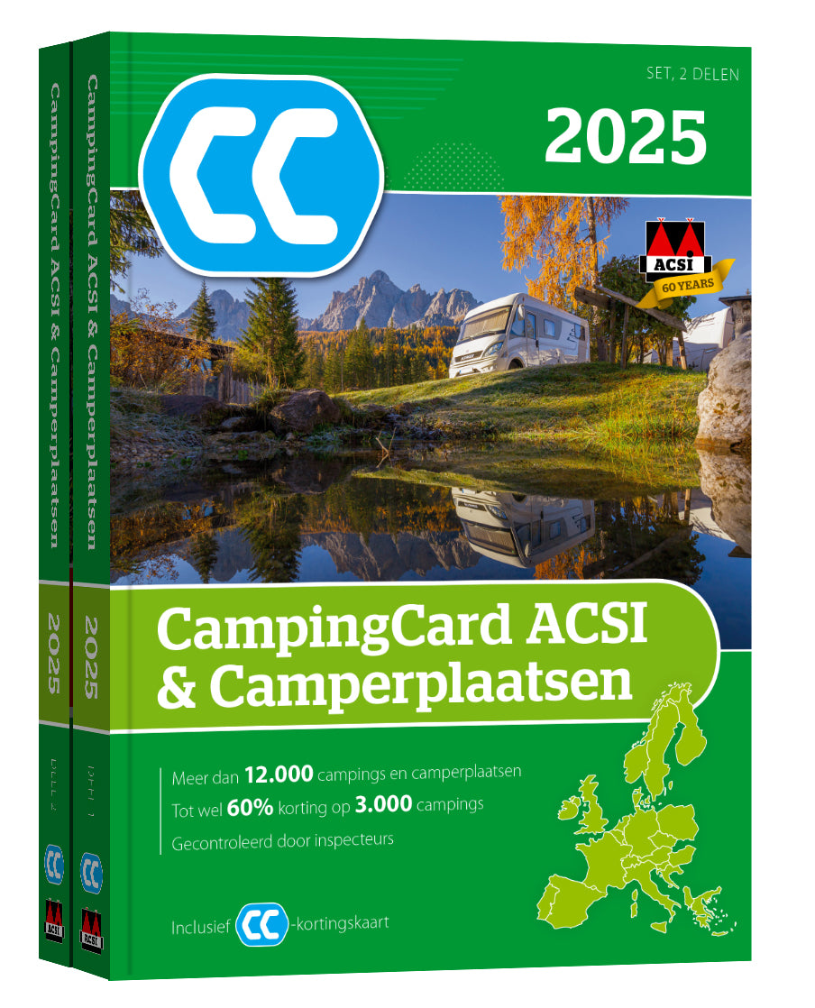 Camping card & motorhome sites part 1 and 2 - GPS 20 countries