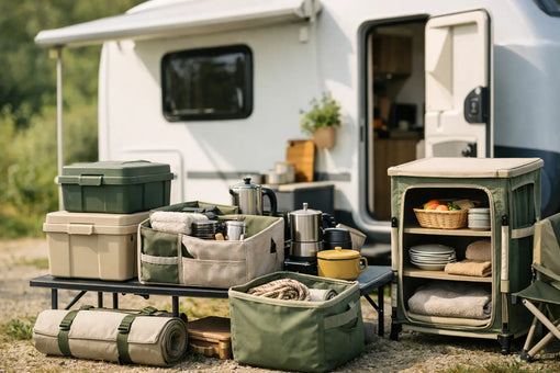 Camping opbergers kleine ruimte: slim kiezen