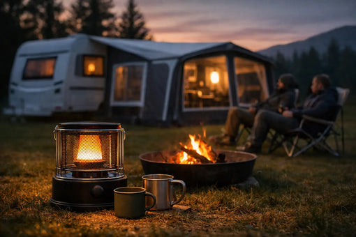 Camping verwarming kiezen voor gezellige cocoon avonden