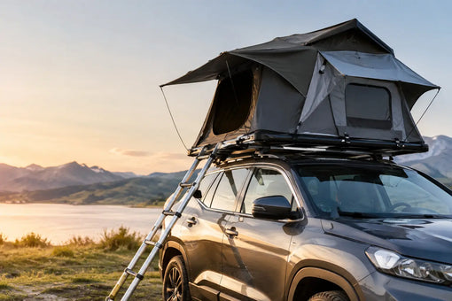 Daktent monteren op dakdragers in 7 stappen