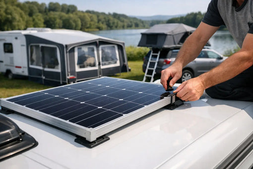 Camper zonnepaneel installatie zonder zorgen