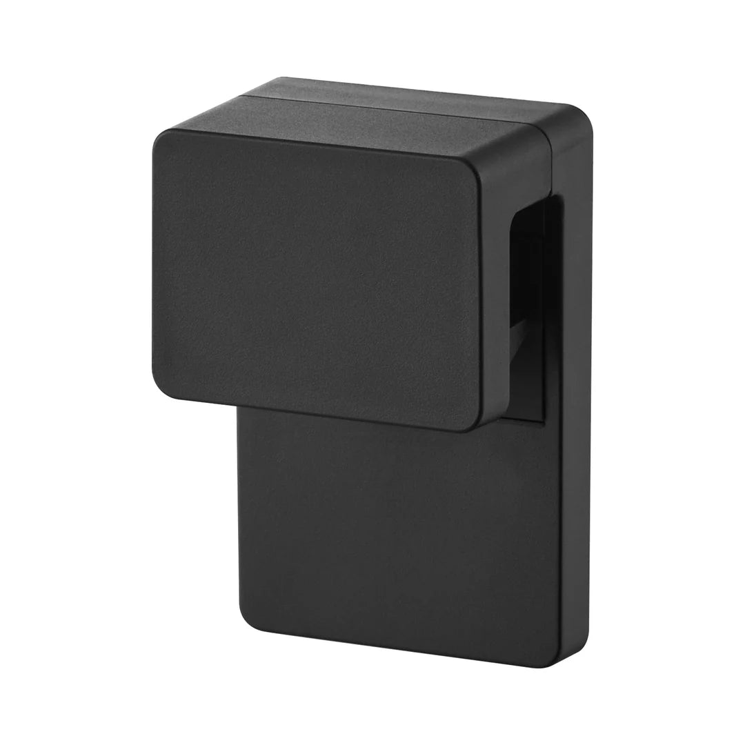 Yamazaki - Toothbrush and tube holder set of 2 - with adhesive hook black or white