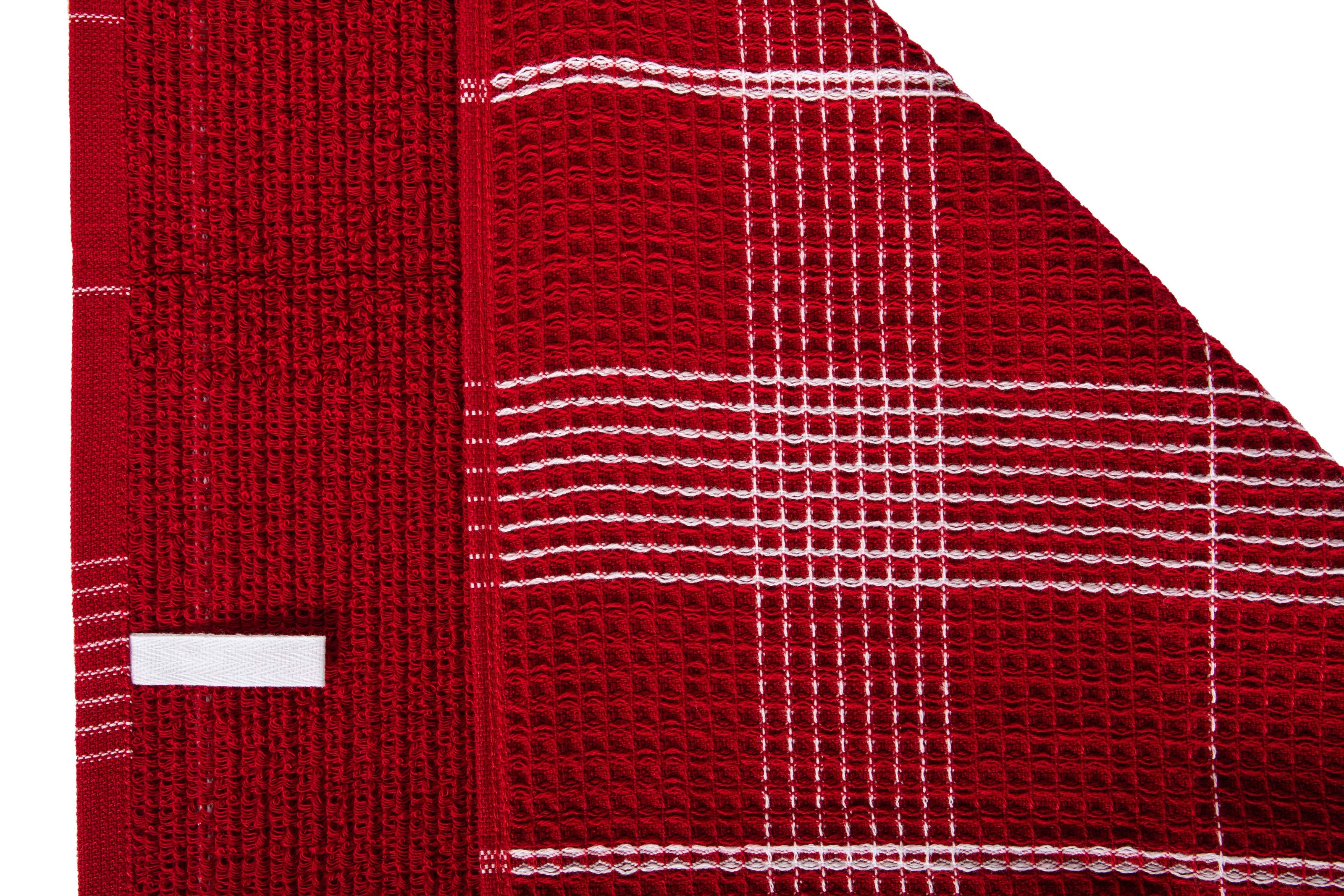 Kitchen towel ZicZac - Culinary dual function - with terry cloth on the inside - set of 3