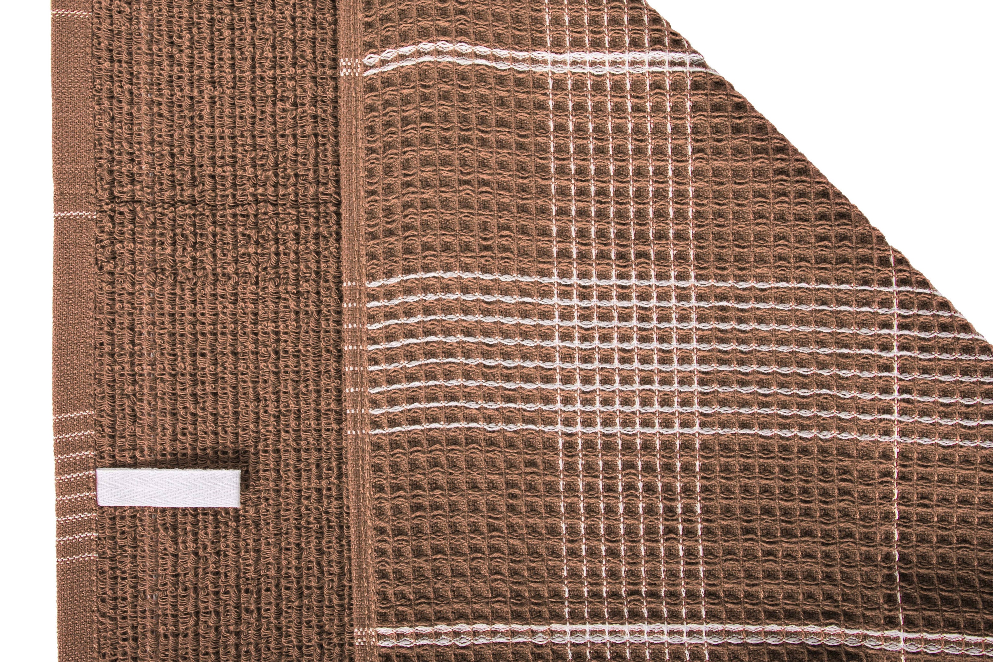 Kitchen towel ZicZac - Culinary dual function - with terry cloth on the inside - set of 3