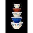 Rio Medallion 5-piece mixing, serving, and storage set in various colors