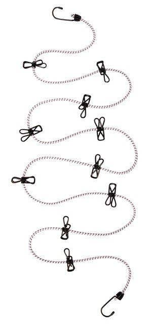 Fackelmann Tecno extendable clothesline 2.5 to 4.5 m