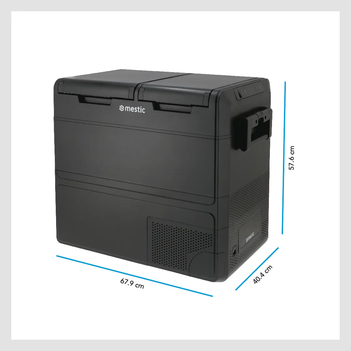 Glacière à compresseur Mestic MCCM-55 AC/DC Dual Zone – 55 litres