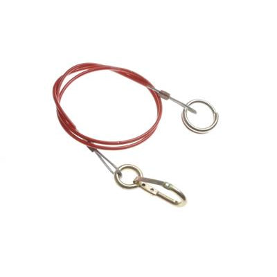 Break cable with ring inspected - red - AL-KO