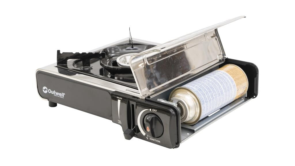 Outwell gas stove with built-in gas canister Appetizer Etna Solo Stove