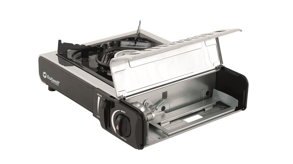 Outwell gas stove with built-in gas canister Appetizer Etna Solo Stove