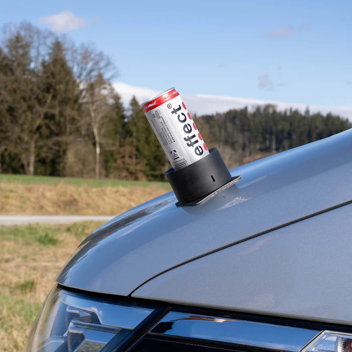 Universeller Magnethalter für Dosen und Flaschen + Unterlage – Sliwy