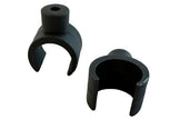 Mounting clips for footrest - 2 pieces - Isabella