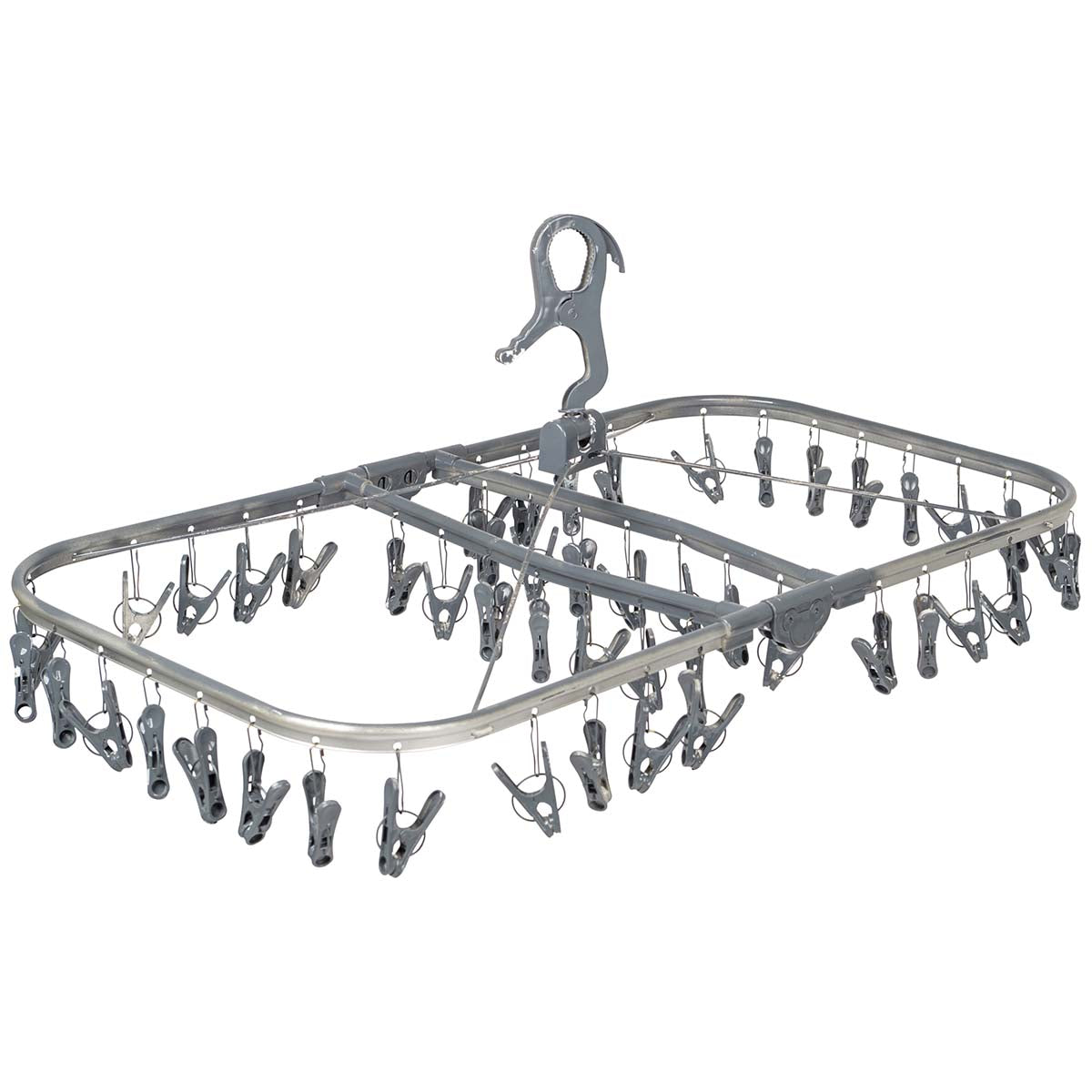 Bo-Camp - Drying carousel foldable and 48 clips