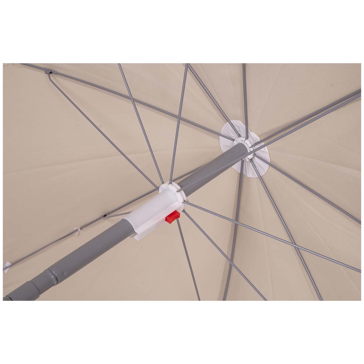 Bo-Camp - Parasol with folding arm Ø 200 cm