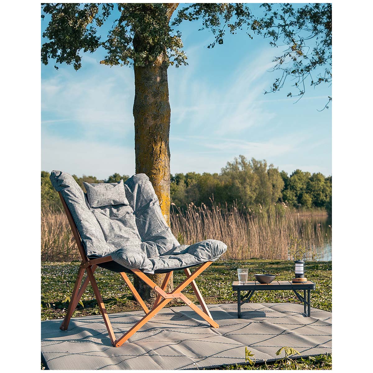 Bo-Camp - Urban Outdoor collection - Chill mat - Pluckley - Champagne