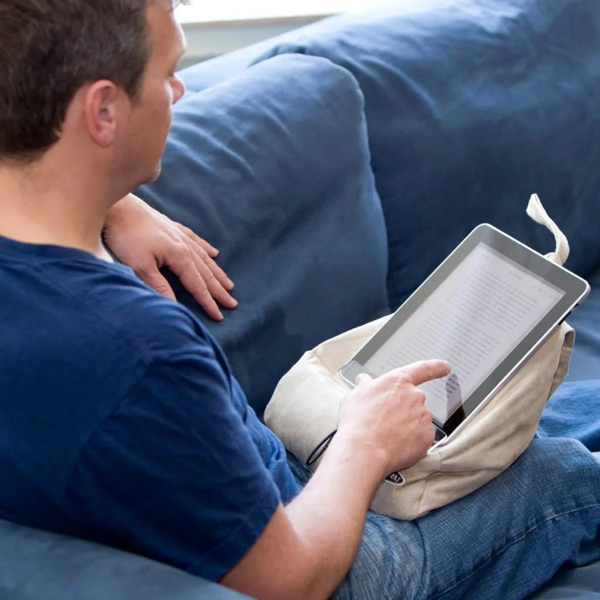 The book seat - boek, tablet of e-reader steun - gemakkelijk lezen met de handen vrij