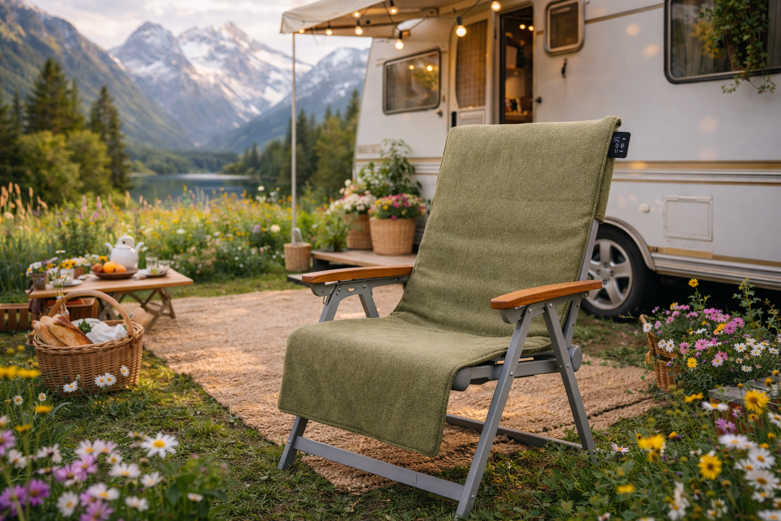 Rechargeable heating pad with 2 heating elements CosiSeat - Cosi