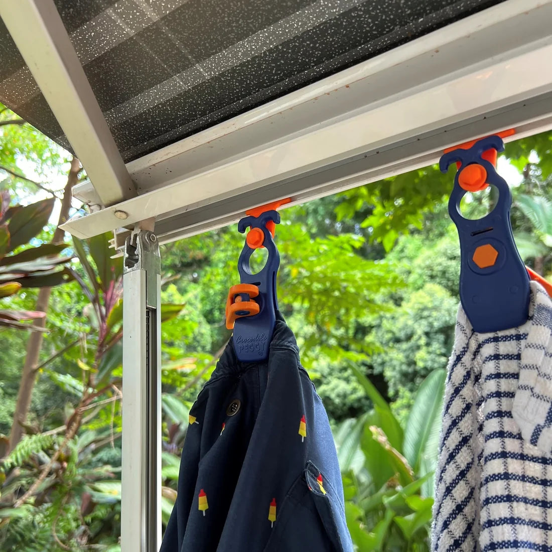 Crocodile snelspanklemmen 4 stuks - Peggy Peg
