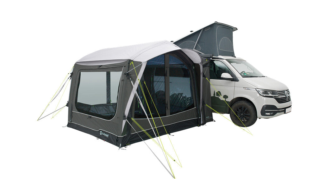 Outwell bus awning inflatable - drive away possible - Crossville 250SA - drive away inflatable awning - grey