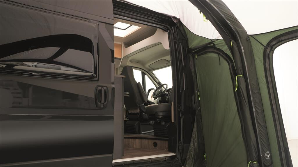 Outwell bus awning inflatable - drive away possible - Crossville 250SA - drive away inflatable awning - grey