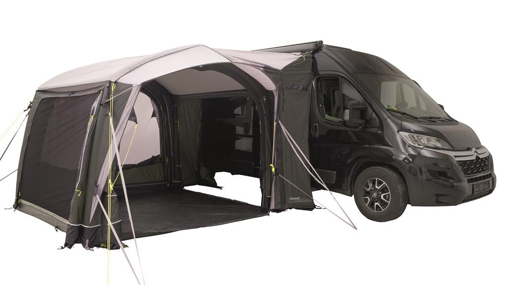 Outwell bus awning inflatable - drive away possible - Crossville 250SA - drive away inflatable awning - grey