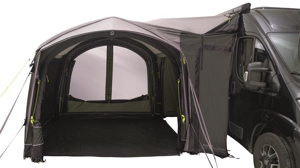 Outwell bus awning inflatable - drive away possible - Crossville 250SA - drive away inflatable awning - grey