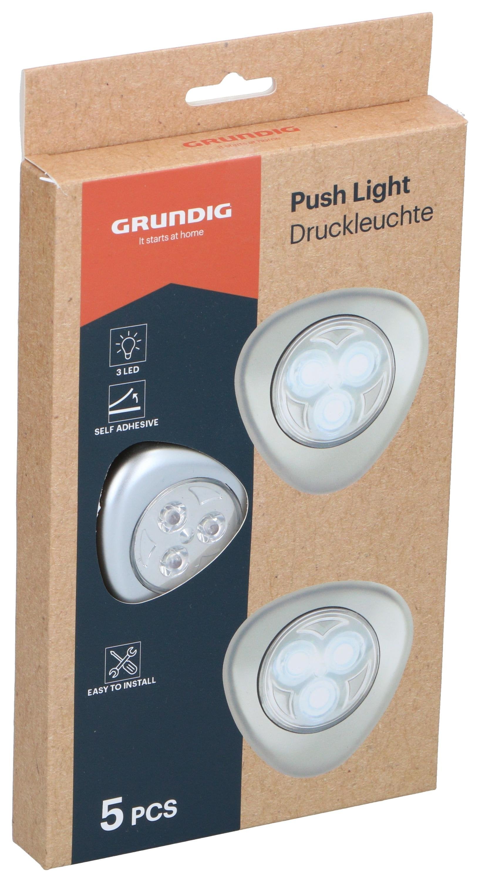Drucklampen, 5 Stück – Grundig