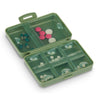 Comfort AID pill holder green - practical and compact for travelling and vacations