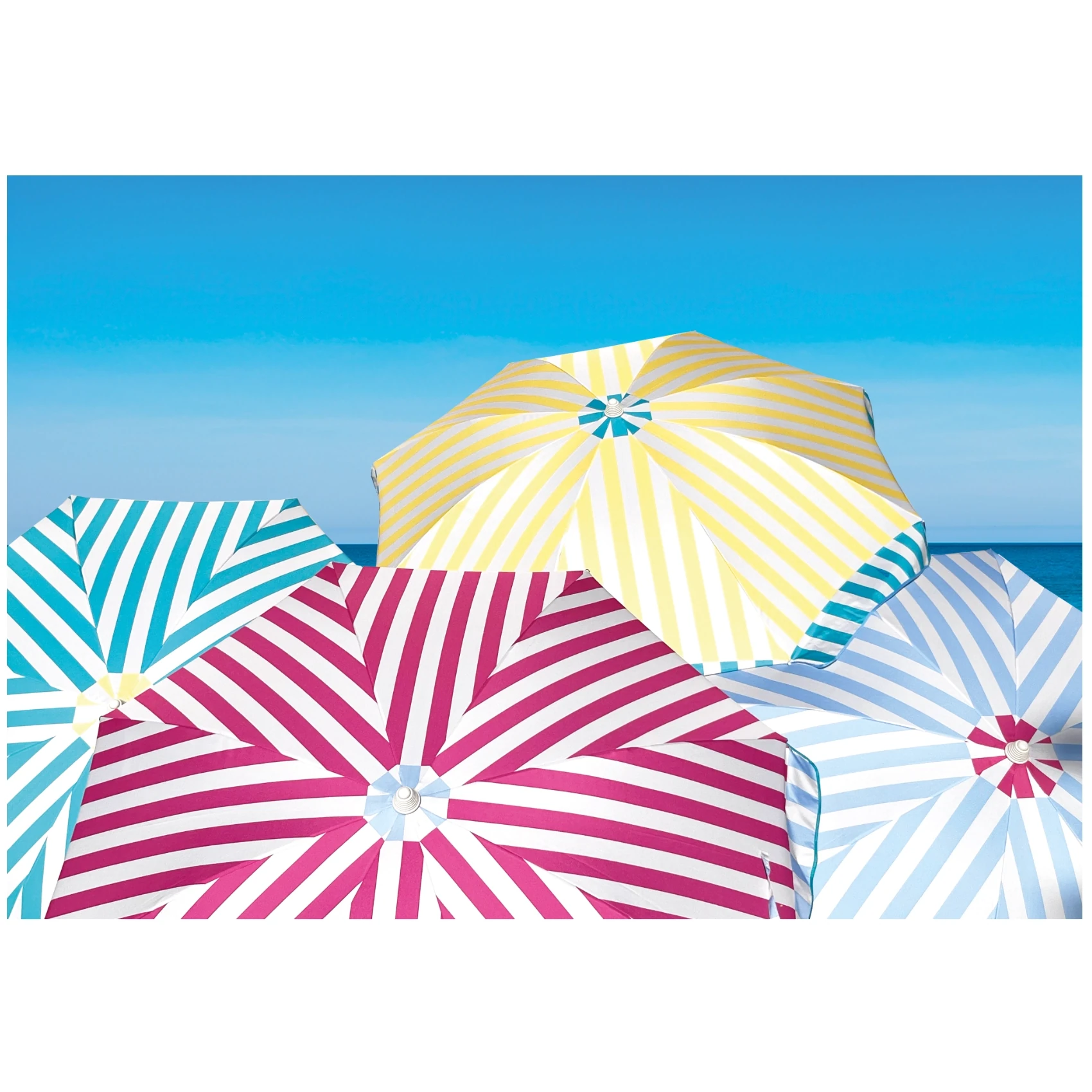 Parasol de plage et de jardin EZPELETA – de l'ombre légère pour tes déplacements
