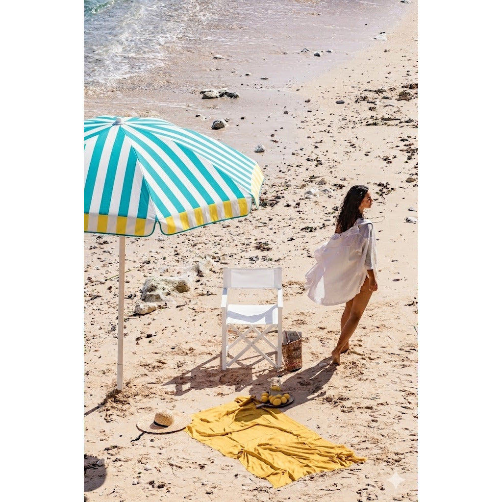 Parasol de plage et de jardin EZPELETA – de l'ombre légère pour tes déplacements