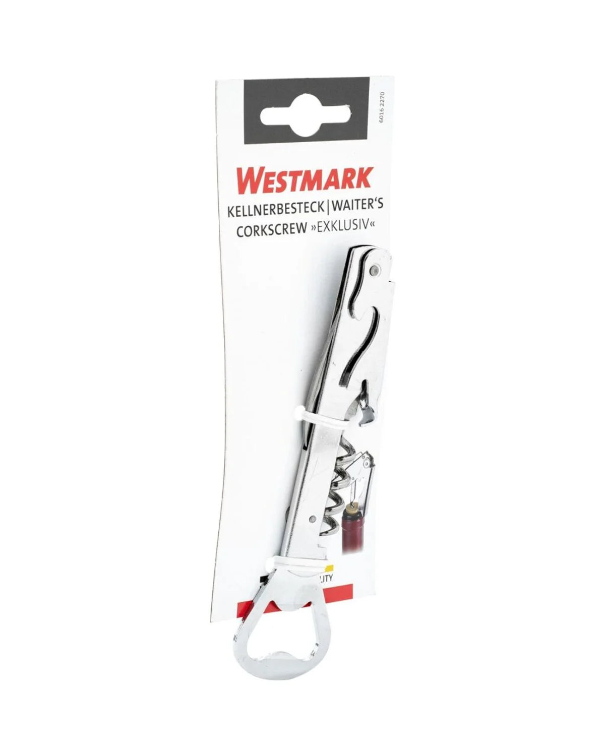Exclusieve flessenopener RVS - Westmark