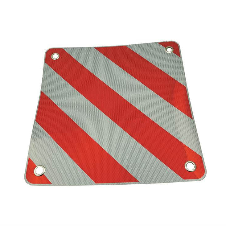 Flexible marking board for driving with protruding load - Haba