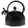 Whistling kettle 1.5L matte black - ViaMondo