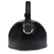 Whistling kettle 1.5L matte black - ViaMondo