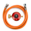 Gas pressure regulator set blow-off valve - 30 mbar - combi X 1/4 inch left (60 cm) - Gimeg