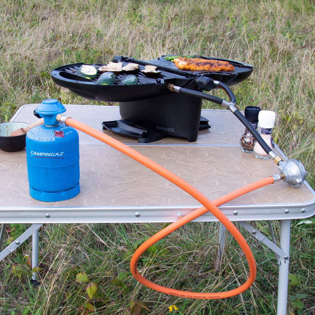 Verlängerter Gasschlauch für Campingaz-Anschluss – Nomadiq