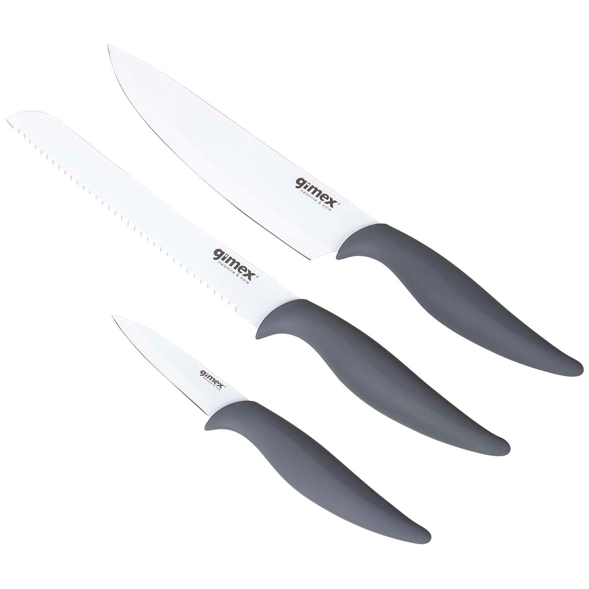 Gimex - Knife set 3-piece