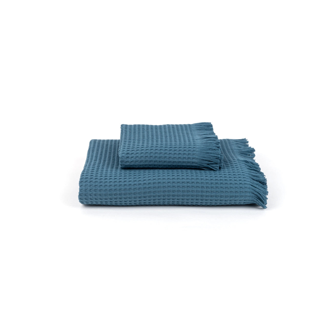 Towels and bath sheets in waffle cotton - light soft and absorbent - Santana
