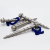 Piquets en aluminium ultra-résistants de 15 cm, lot de 4 - Peggy Peg