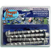 Piquets en aluminium ultra-résistants de 15 cm, lot de 4 - Peggy Peg