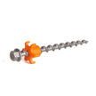 Peg&Stop Heavy Duty Edelstahl-Schraubhaken 20 cm, 4 Stück – Peggy Peg