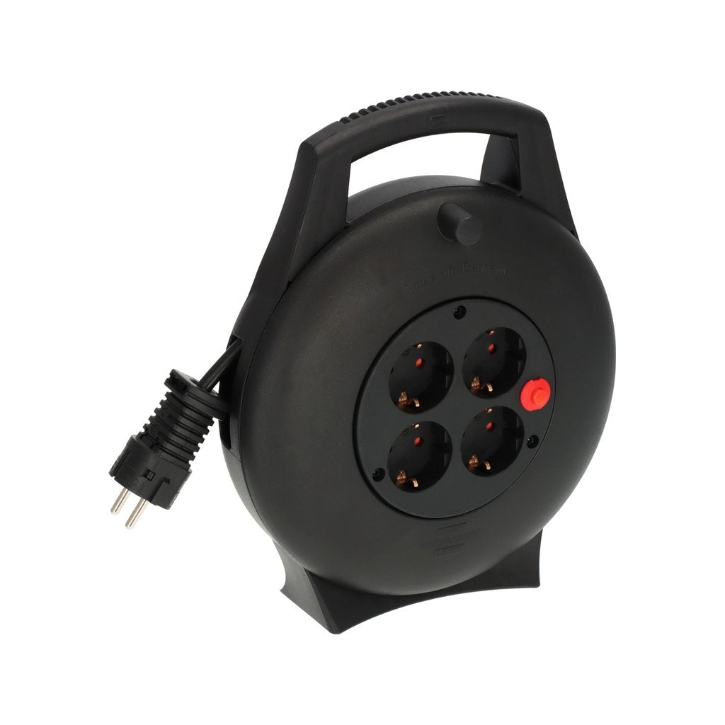 Brennenstuhl Vario Line enrouleur de câble quadruple 10 mètres