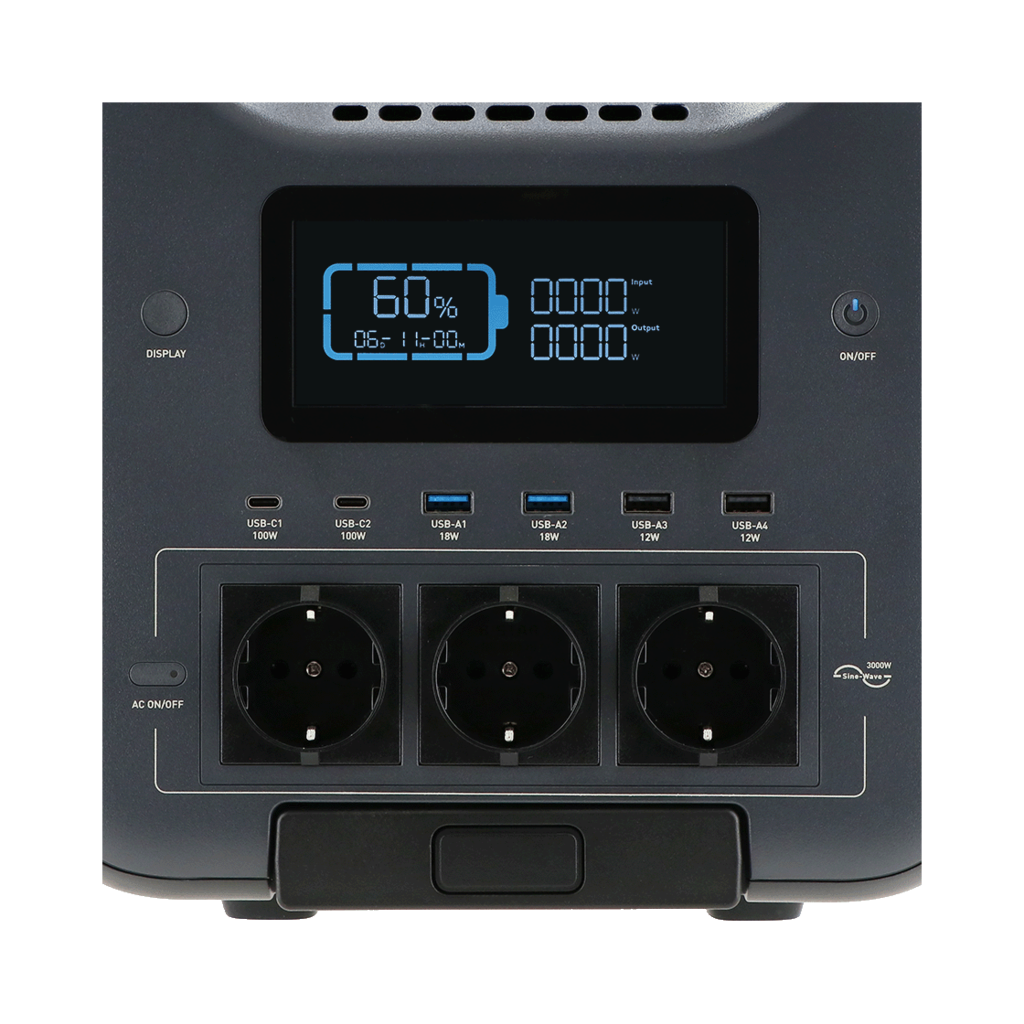 Mestic Power Station MPS-3000 - hors réseau ou alimentation de secours