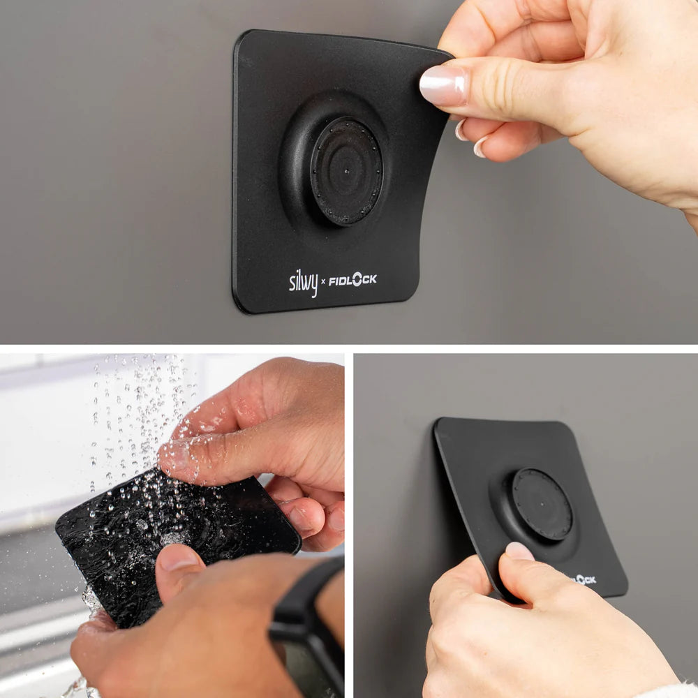 Magnetic holder for mounting phone or tablet on the wall - Silwy