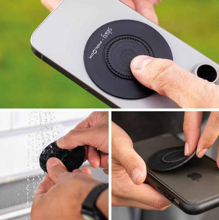 Magnetic holder for mounting phone or tablet on the wall - Silwy