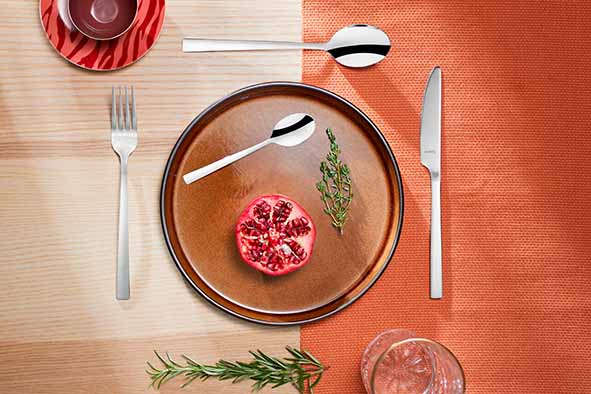 Set de couverts Manille 24 pièces - argent - Amefa