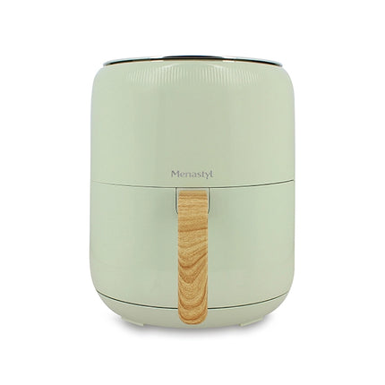 Menastyl airfryer 4,5 l with handle in wood look - various colors