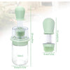 Oil Bottle with Silicone Brush - Perfect for BBQ & Outdoor Cooking while Camping