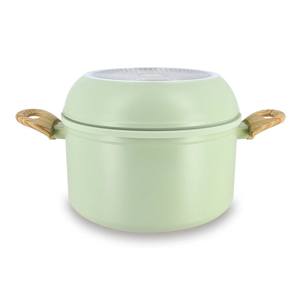 Menastyl - Nid de cuisson empilable 8 pièces - vert tendre