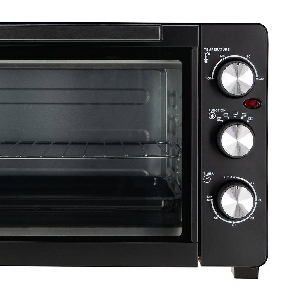 Mestic hot air oven MHO-130 30L - black - various heat settings